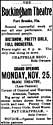 Buckingham  Bijou Tampa Tribune 11_21_1900