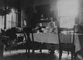 Robert Mugge Reading Paper Circa 1915
