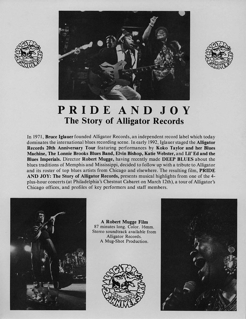 Pride and Joy Flier