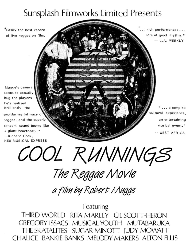 Cool Runnings: The Reggae Movie Flyer
